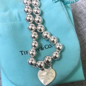 Return to Tiffany bead bracelet